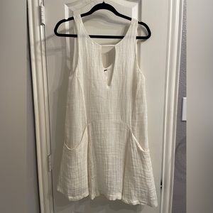 Free People White Dress - Size XS - Pre-Owned